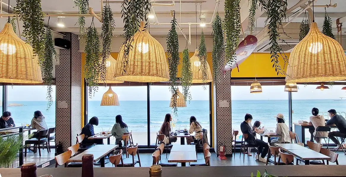 松亭海边午餐+咖啡实景参考
